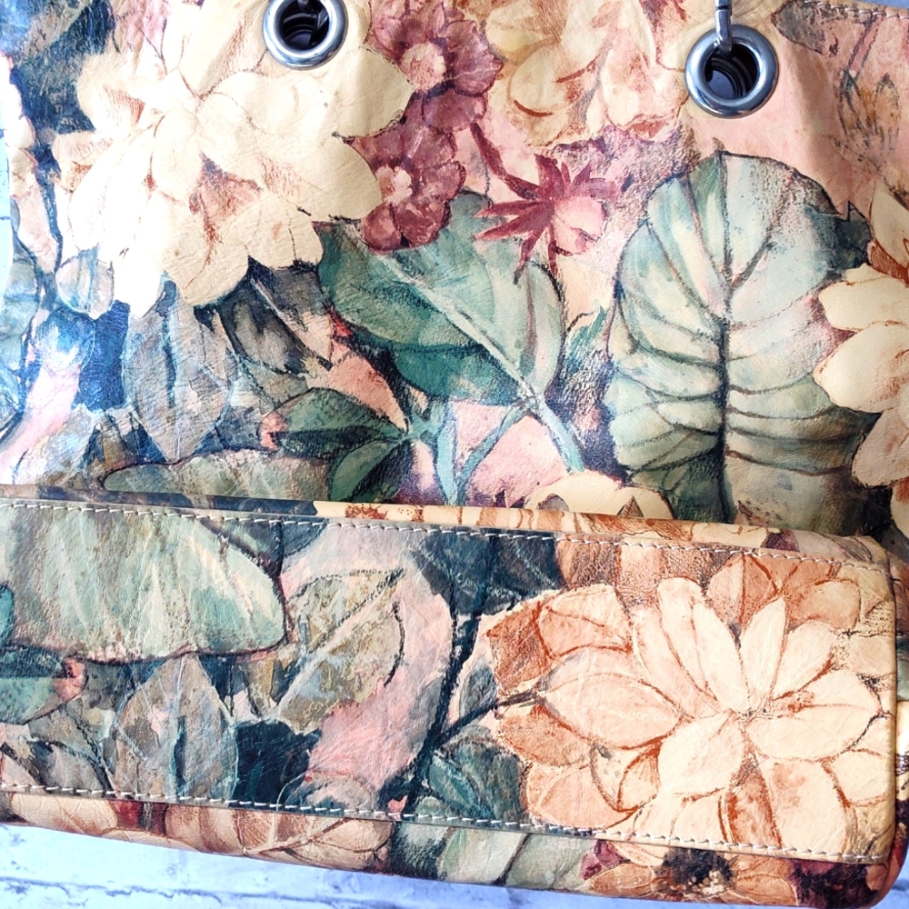 Maurizio Taiuti Printed Leather Tote - Picture 6 of 9